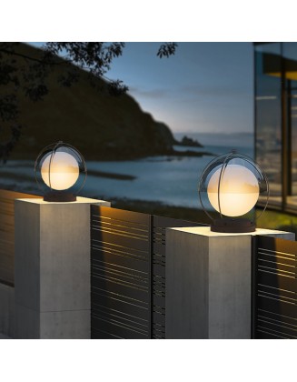 Solar Gate Post Outdoor Lighting